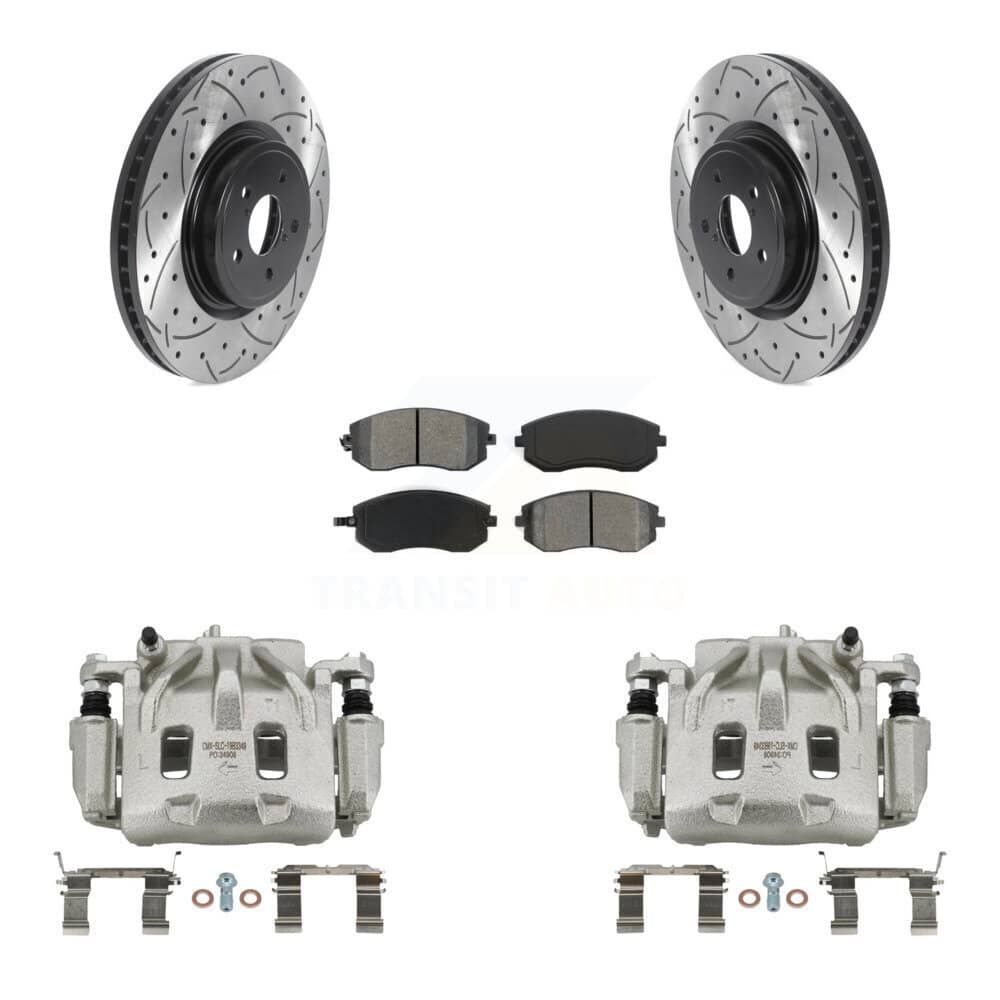 Transit Auto - KCD-100114S - Front Disc Brake Kits