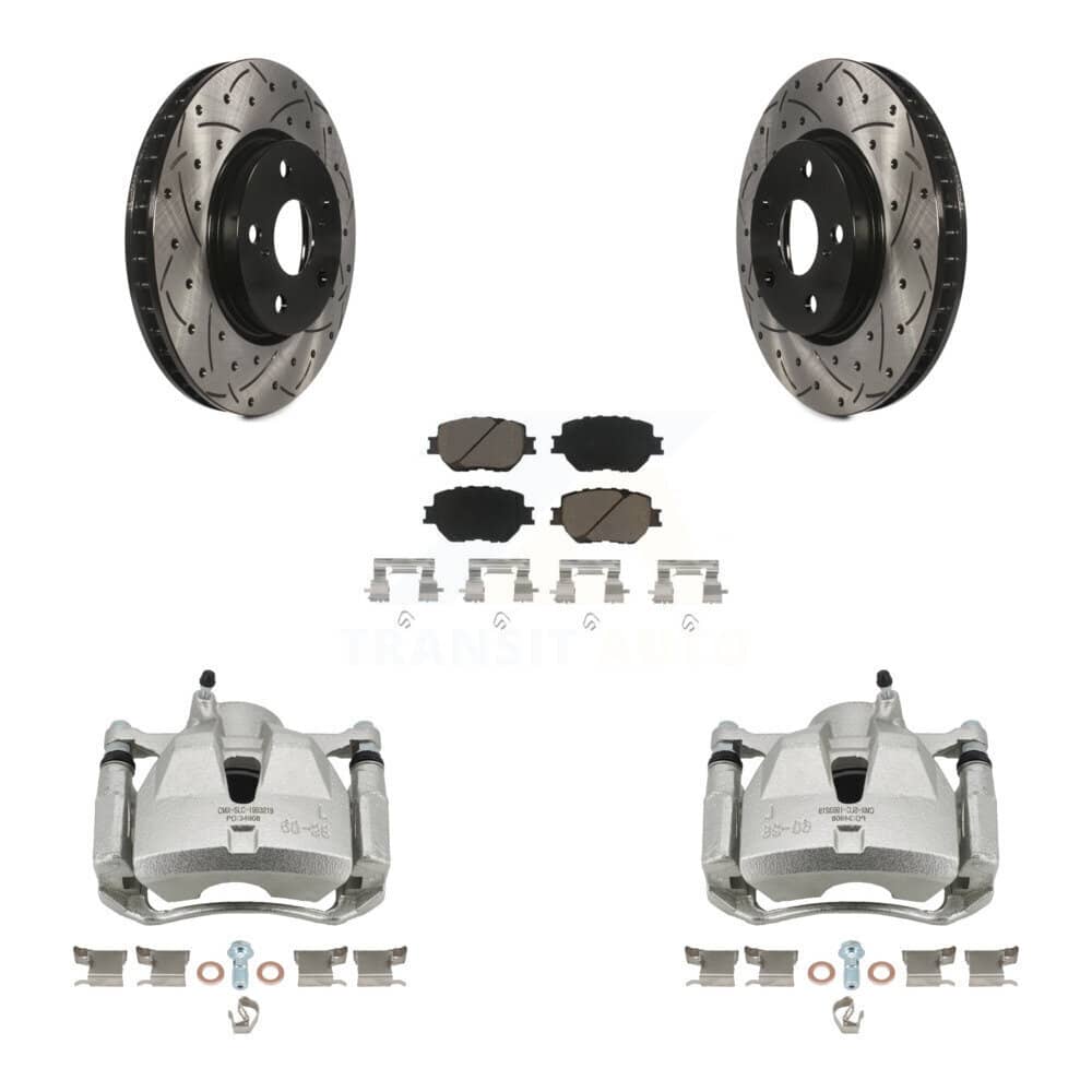 Transit Auto - KCD-100122C - Front Disc Brake Kits