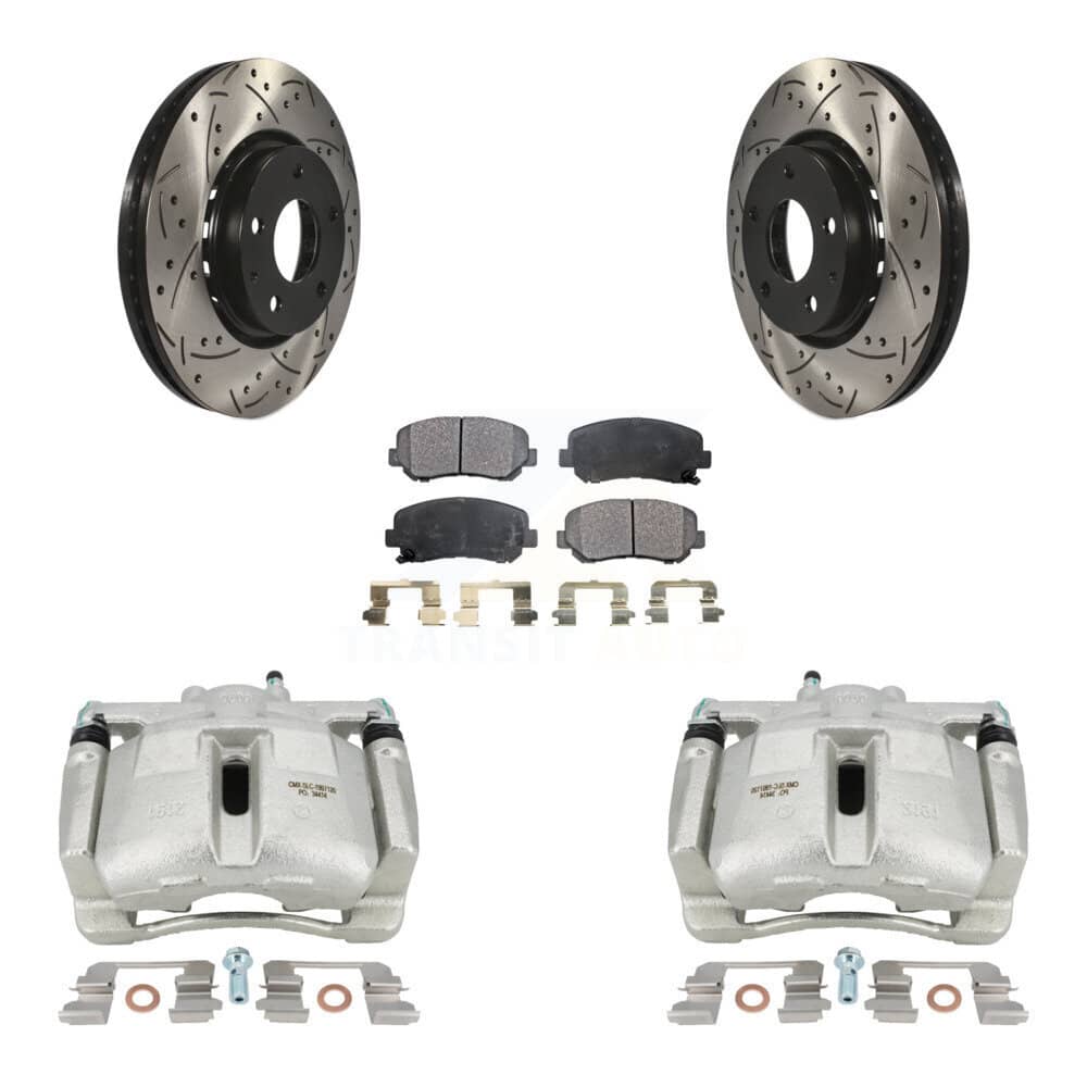 Transit Auto - KCD-100202T - Front Disc Brake Kits