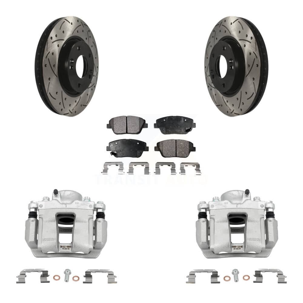 Transit Auto - KCD-100205T - Front Disc Brake Kits