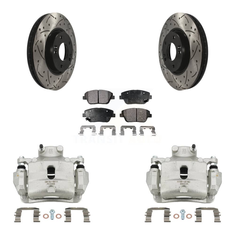 Transit Auto - KCD-100207T - Front Disc Brake Kits