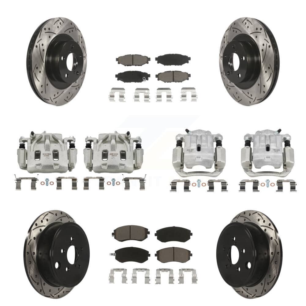 Transit Auto - KCD-100226C - Front and Rear Disc Brake Kits