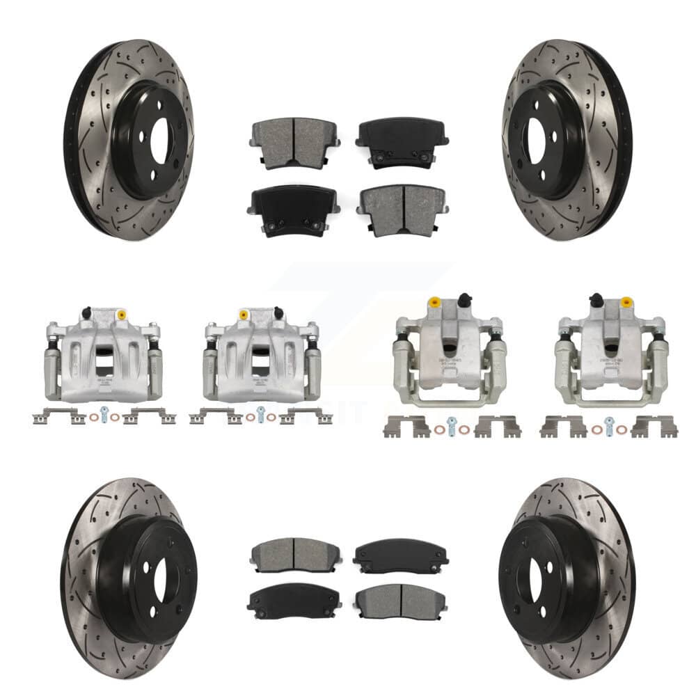 Transit Auto - KCD-100252S - Front and Rear Disc Brake Kits
