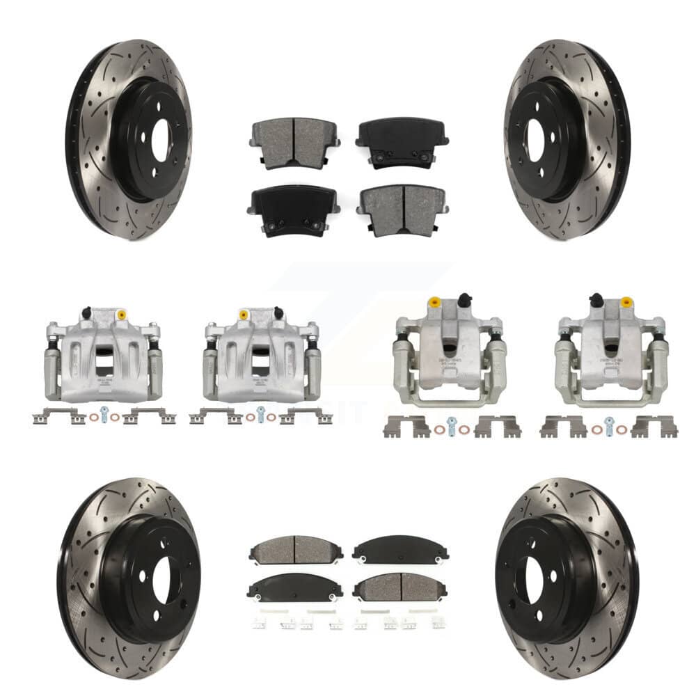 Transit Auto - KCD-100253S - Front and Rear Disc Brake Kits