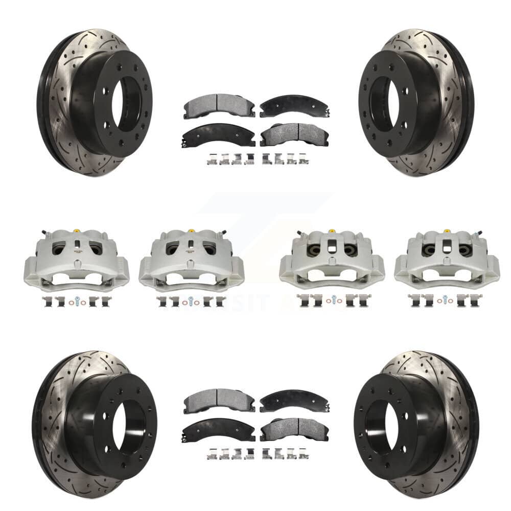 Transit Auto - KCD-100263T - Front and Rear Disc Brake Kits