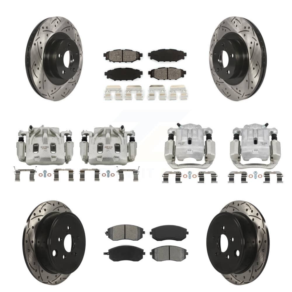 Transit Auto - KCD-100264S - Front and Rear Disc Brake Kits