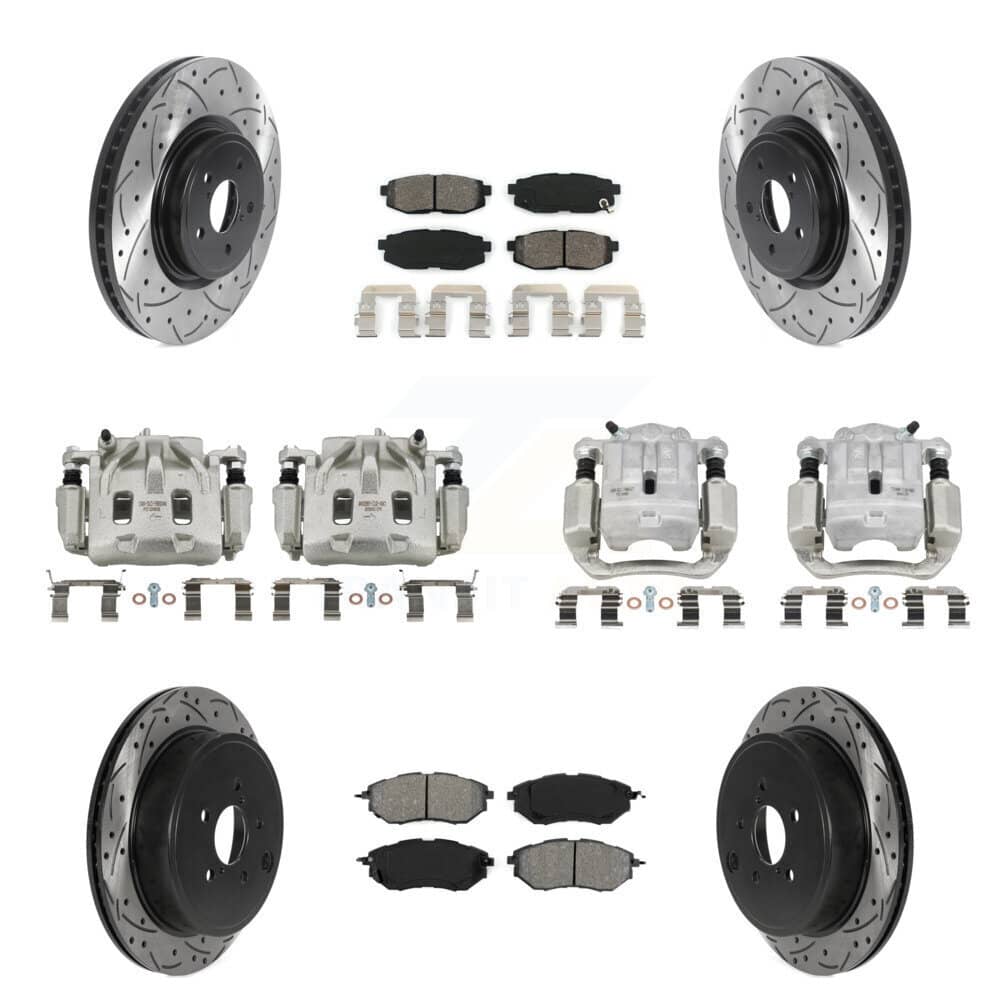 Transit Auto - KCD-100265S - Front and Rear Disc Brake Kits