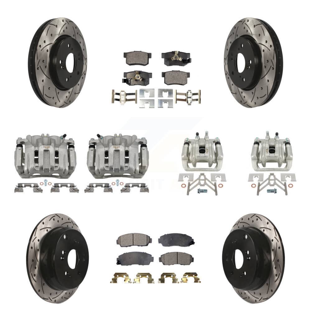 Transit Auto - KCD-100270T - Front and Rear Disc Brake Kits