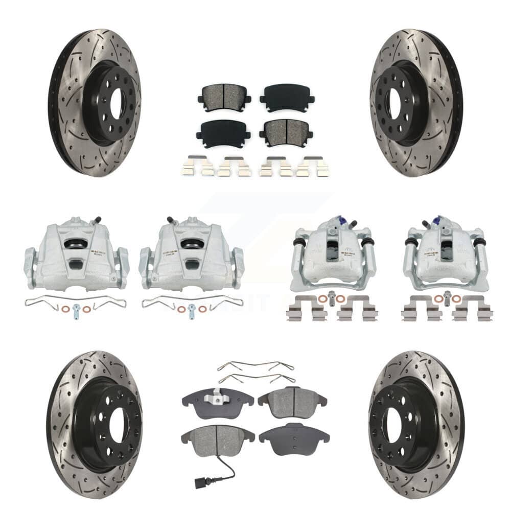 Transit Auto - KCD-100271S - Front and Rear Disc Brake Kits