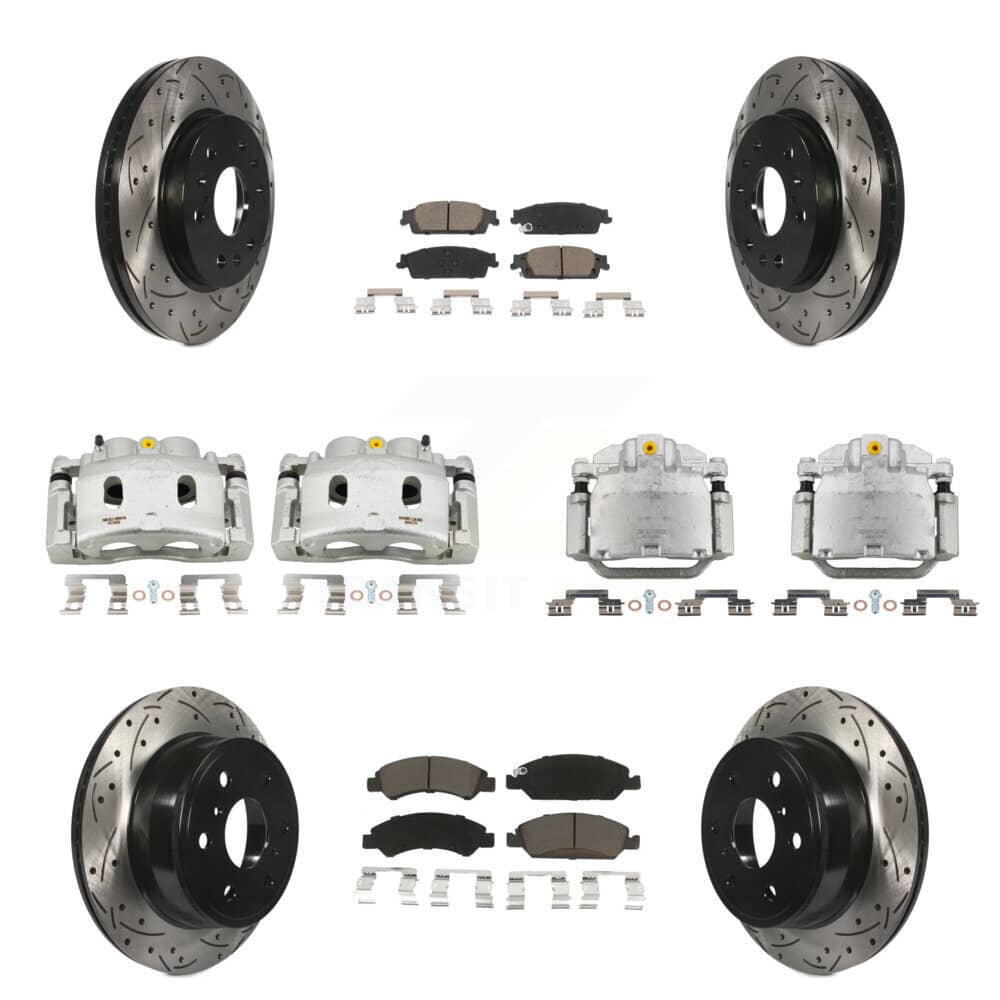 Transit Auto - KCD-100278C - Front and Rear Disc Brake Kits