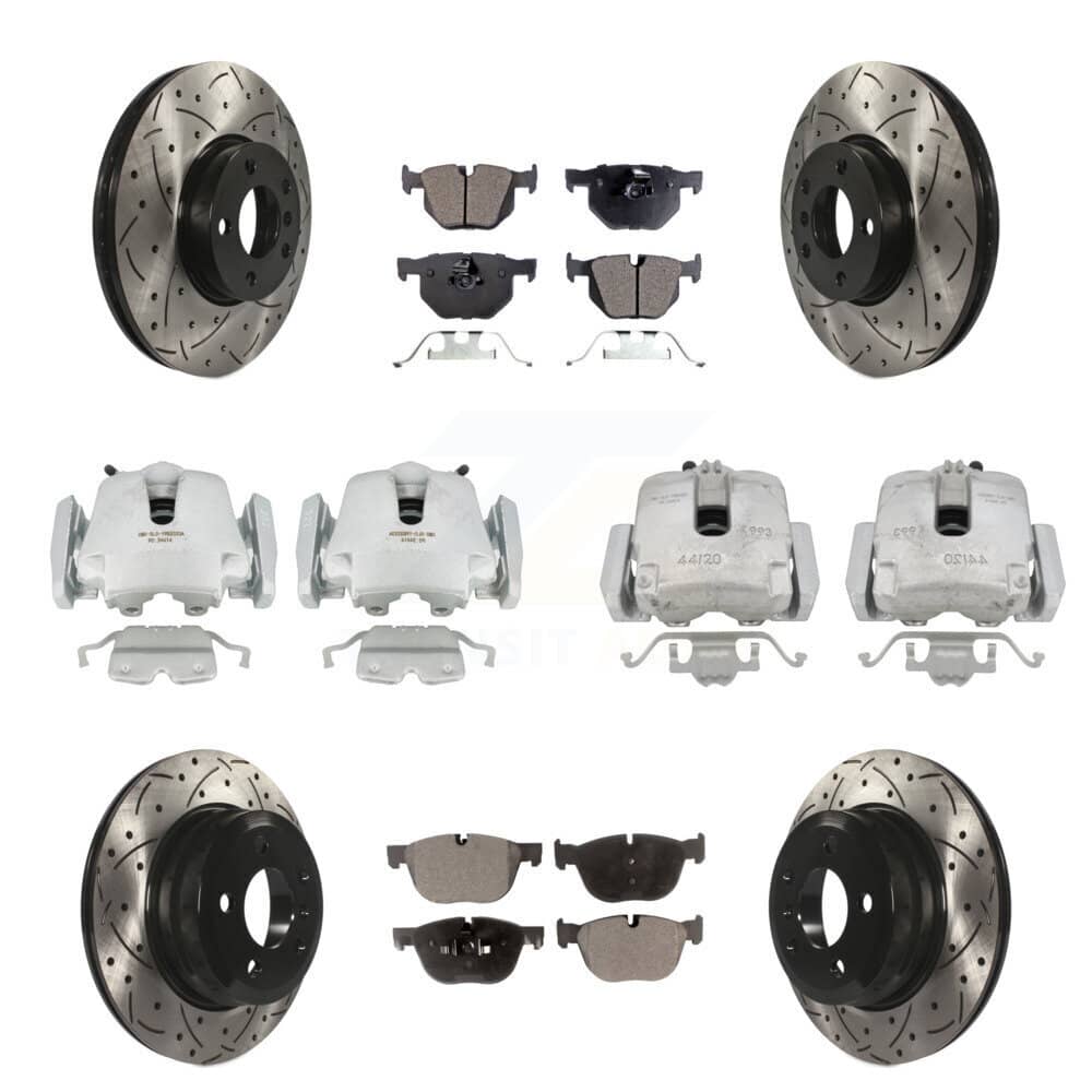 Transit Auto - KCD-100285P - Front and Rear Disc Brake Kits