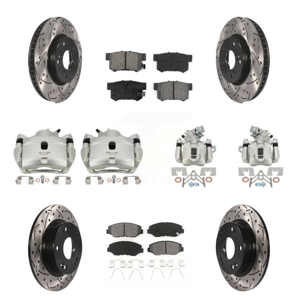 Transit Auto - KCD-100295S - Front and Rear Disc Brake Kits