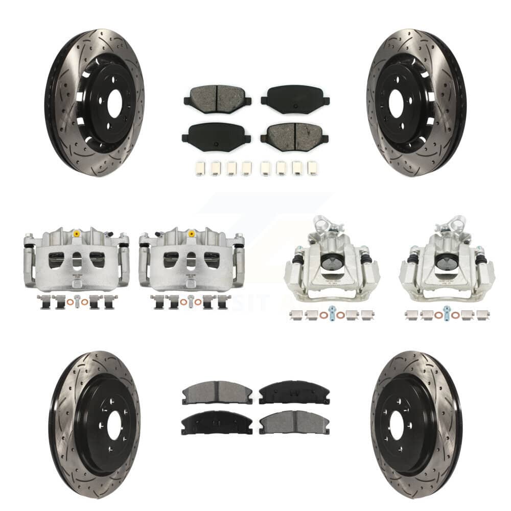 Transit Auto - KCD-100303S - Front and Rear Disc Brake Kits