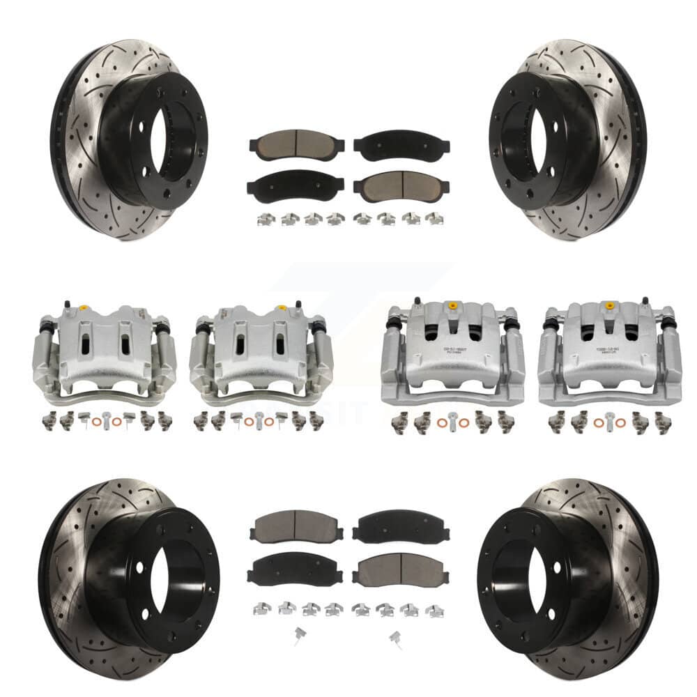 Transit Auto - KCD-100306C - Front and Rear Disc Brake Kits