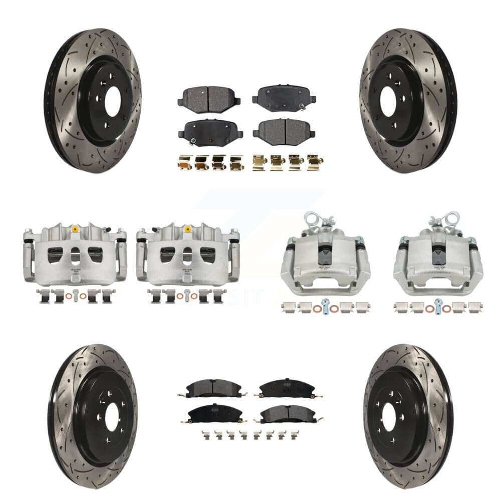 Transit Auto - KCD-100306P - Front and Rear Disc Brake Kits