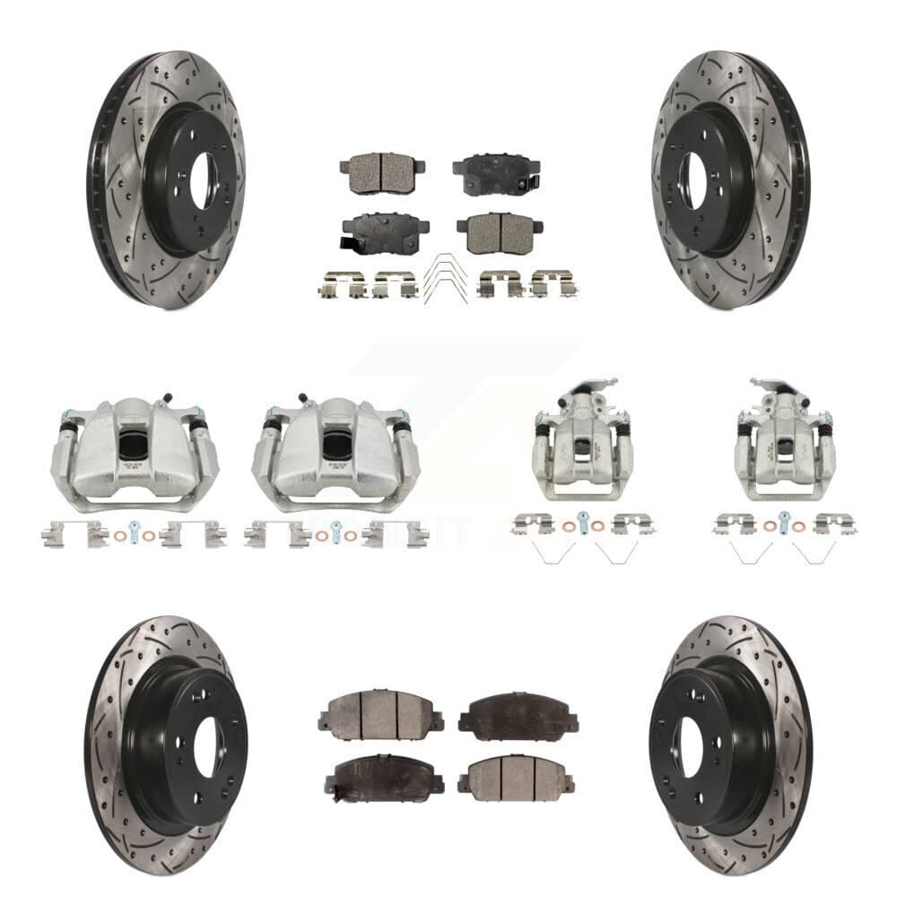 Transit Auto - KCD-100306T - Front and Rear Disc Brake Kits