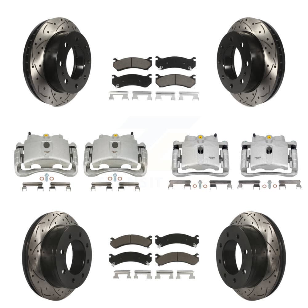 Transit Auto - KCD-100308C - Front and Rear Disc Brake Kits