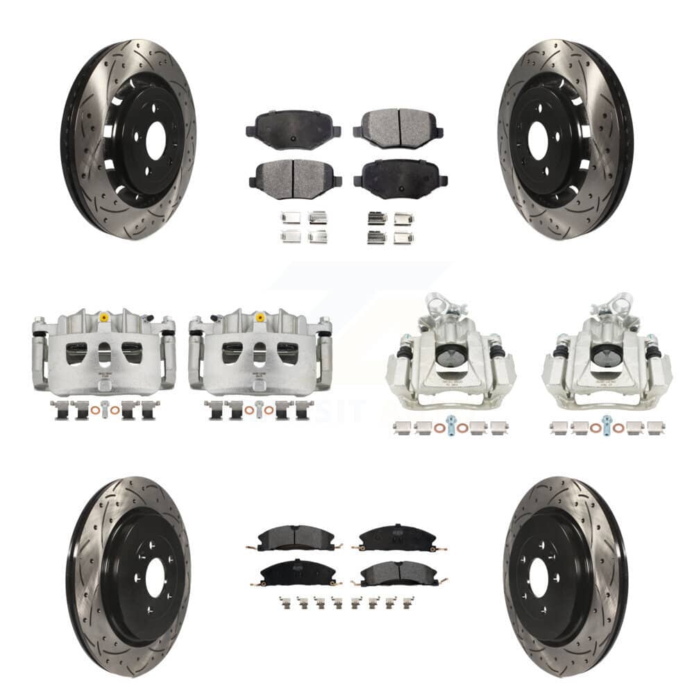 Transit Auto - KCD-100310P - Front and Rear Disc Brake Kits