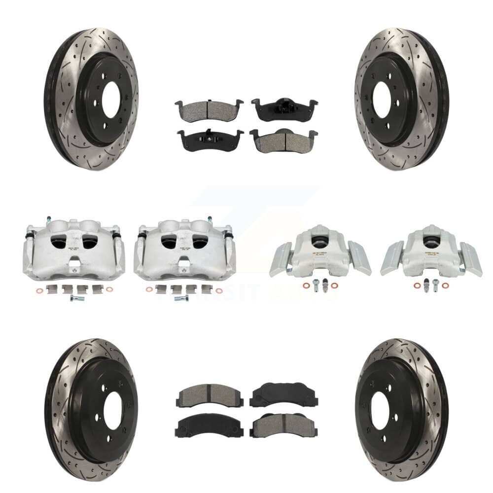 Transit Auto - KCD-100310S - Front and Rear Disc Brake Kits