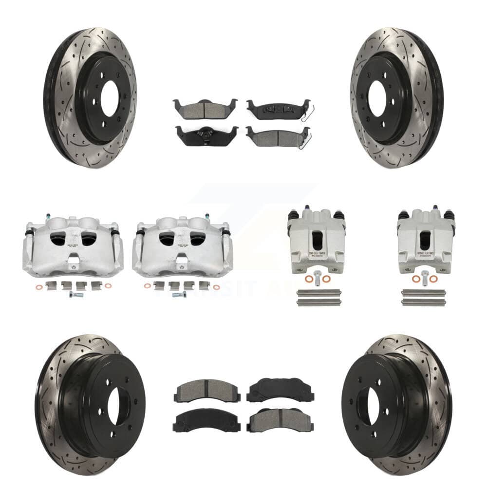 Transit Auto - KCD-100312S - Front and Rear Disc Brake Kits