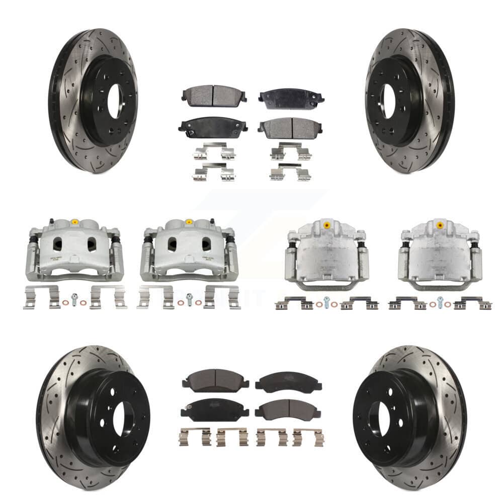 Transit Auto - KCD-100313T - Front and Rear Disc Brake Kits