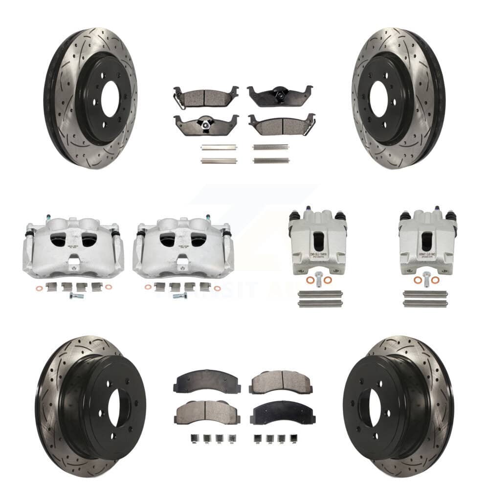 Transit Auto - KCD-100318P - Front and Rear Disc Brake Kits