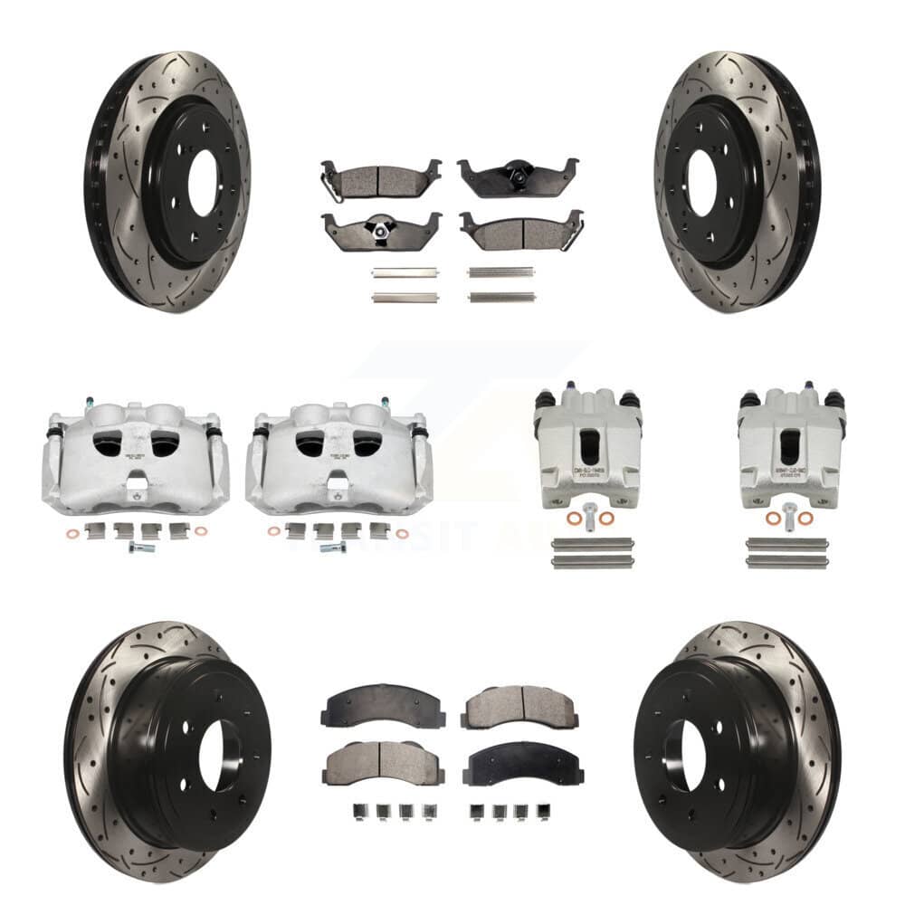 Transit Auto - KCD-100319P - Front and Rear Disc Brake Kits