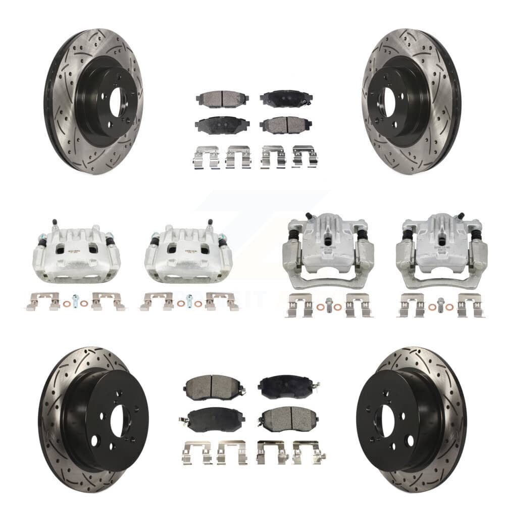 Transit Auto - KCD-100324T - Front and Rear Disc Brake Kits