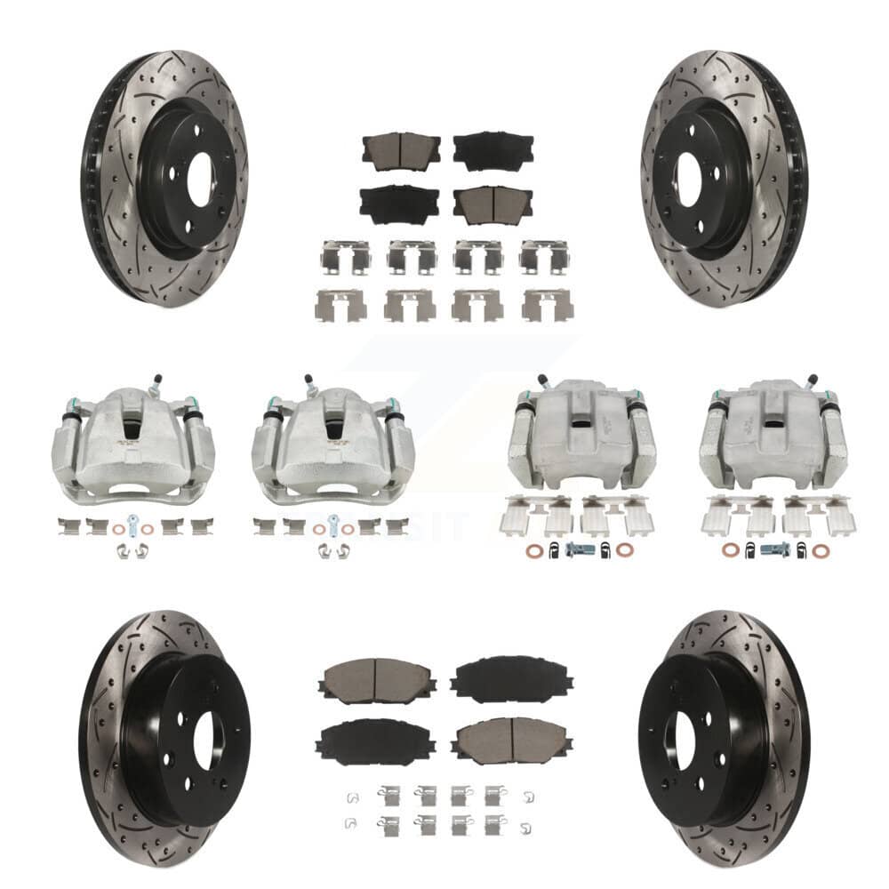 Transit Auto - KCD-100332C - Front and Rear Disc Brake Kits