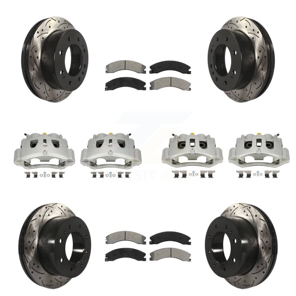 Transit Auto - KCD-100359S - Front and Rear Disc Brake Kits