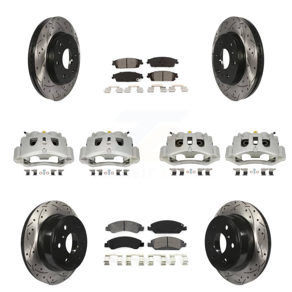 Transit Auto - KCD-100360S - Front and Rear Disc Brake Kits