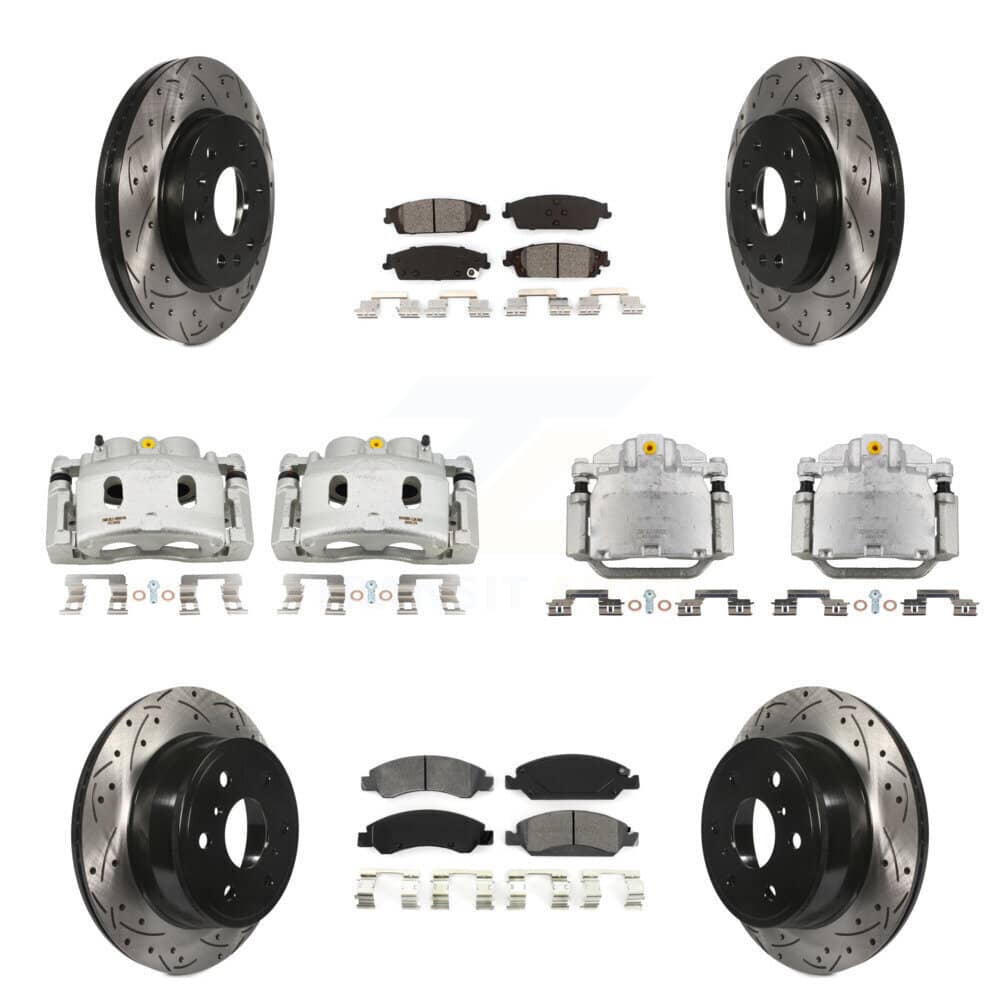 Transit Auto - KCD-100361S - Front and Rear Disc Brake Kits