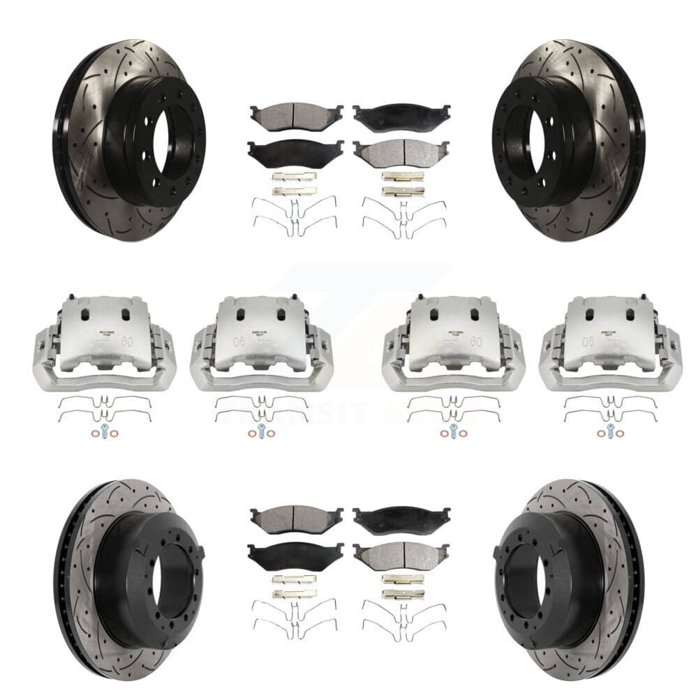 Transit Auto - KCD-100364T - Front and Rear Disc Brake Kits
