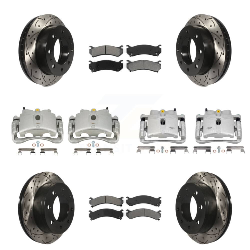 Transit Auto - KCD-100369S - Front and Rear Disc Brake Kits