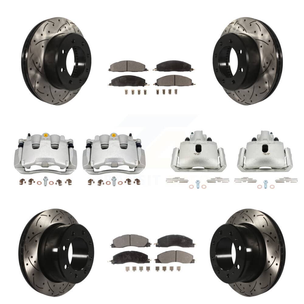 Transit Auto - KCD-100388T - Front and Rear Disc Brake Kits