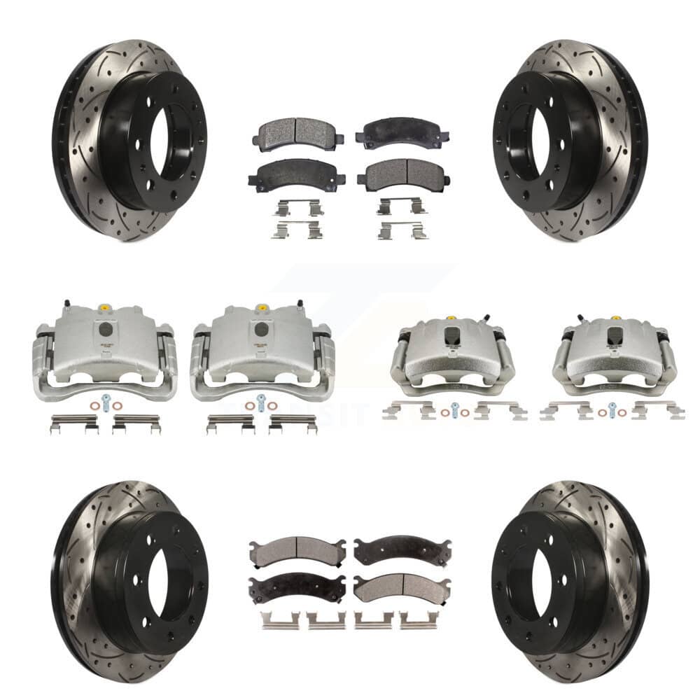 Transit Auto - KCD-100394T - Front and Rear Disc Brake Kits