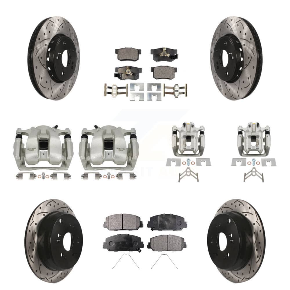 Transit Auto - KCD-100400P - Front and Rear Disc Brake Kits