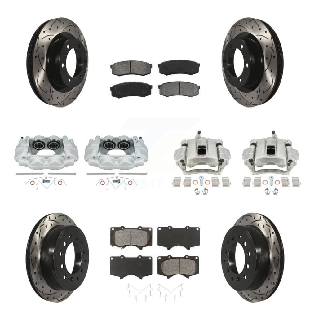 Transit Auto - KCD-100400S - Front and Rear Disc Brake Kits