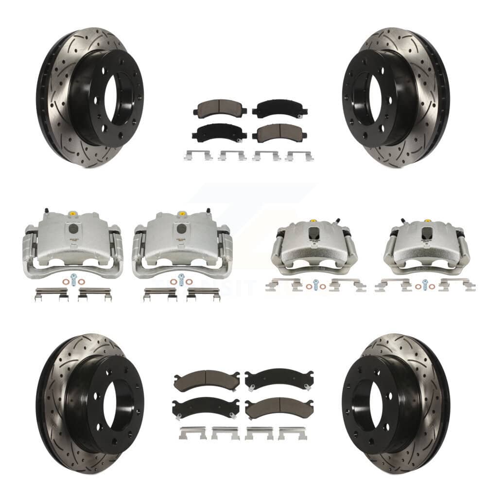 Transit Auto - KCD-100401C - Front and Rear Disc Brake Kits