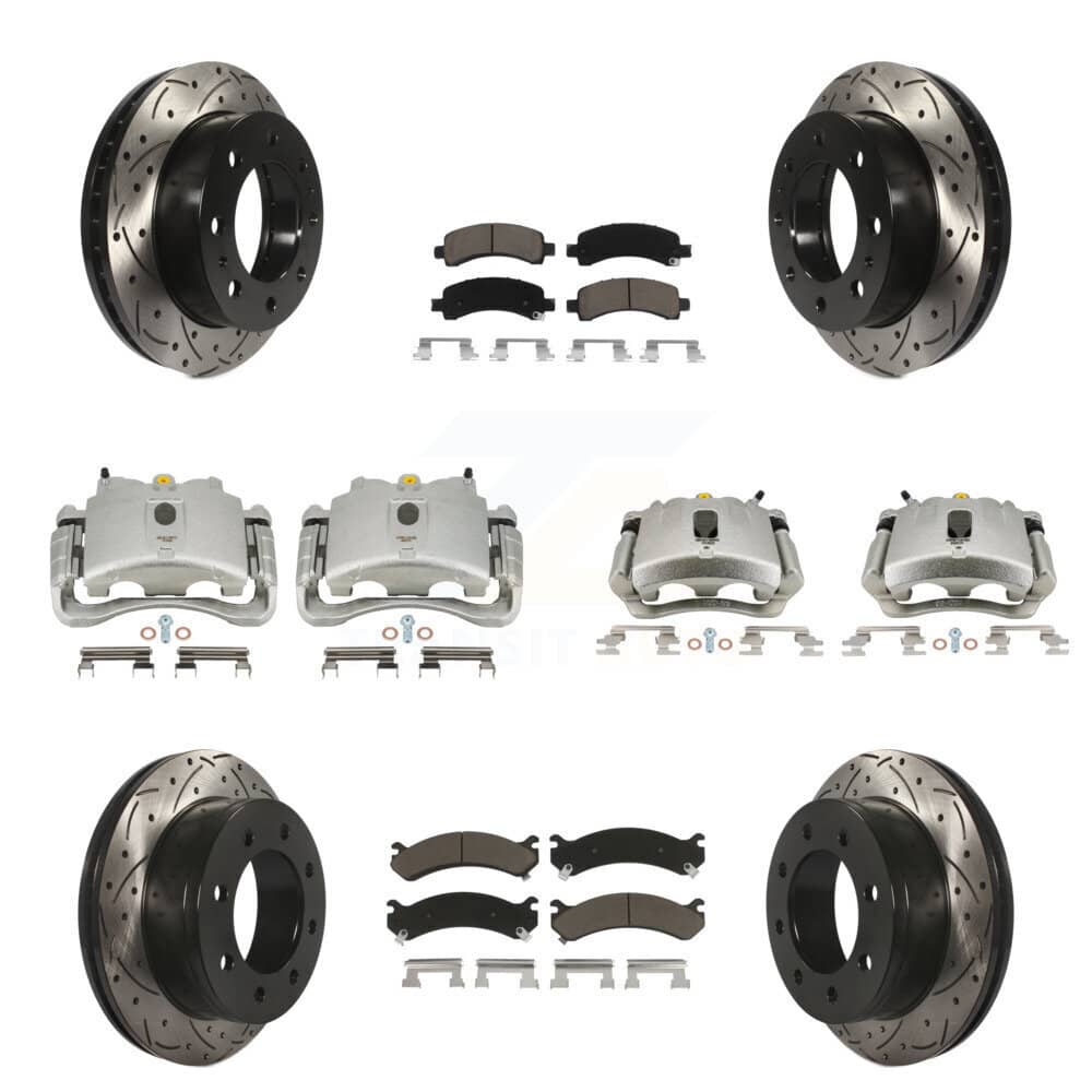 Transit Auto - KCD-100402C - Front and Rear Disc Brake Kits