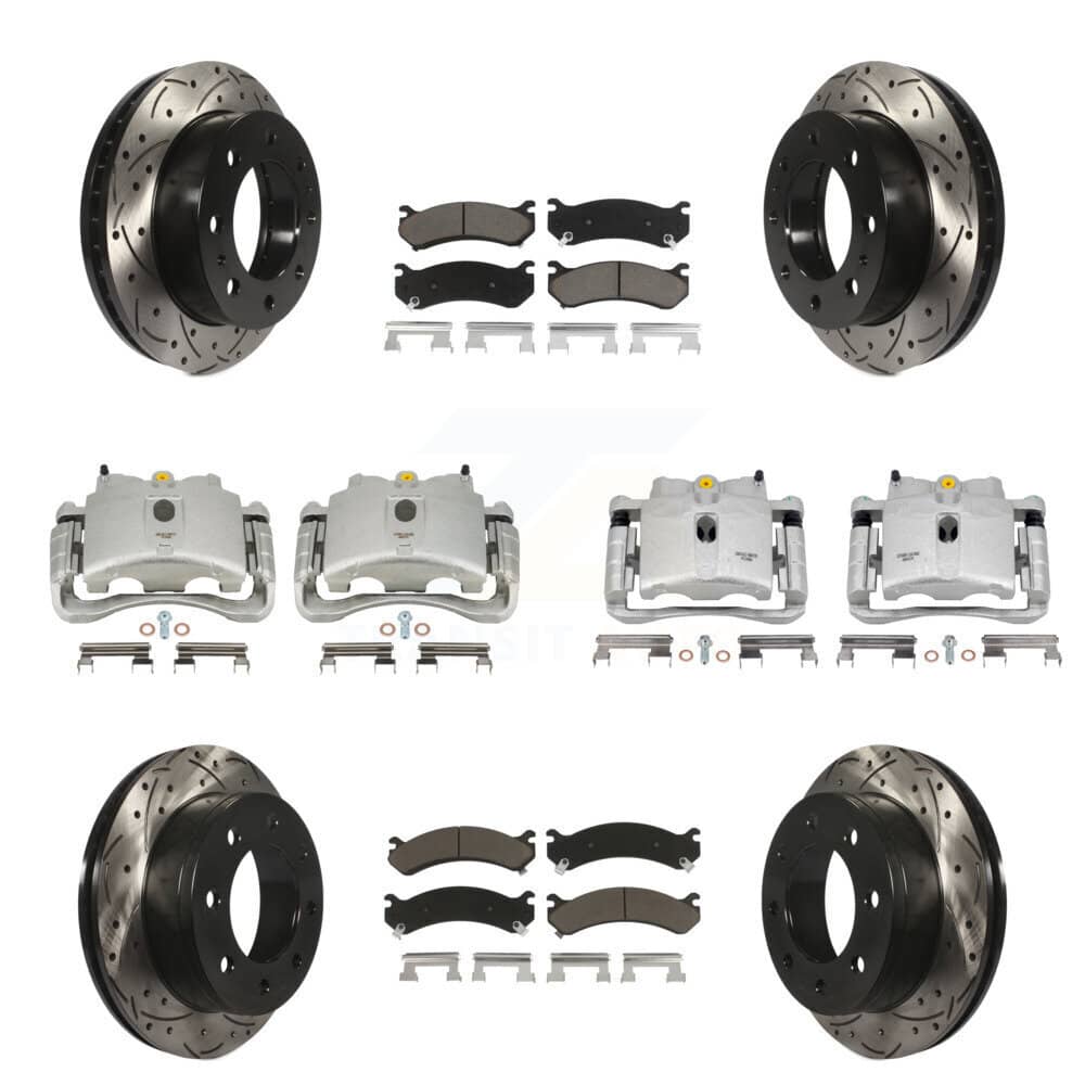 Transit Auto - KCD-100403C - Front and Rear Disc Brake Kits