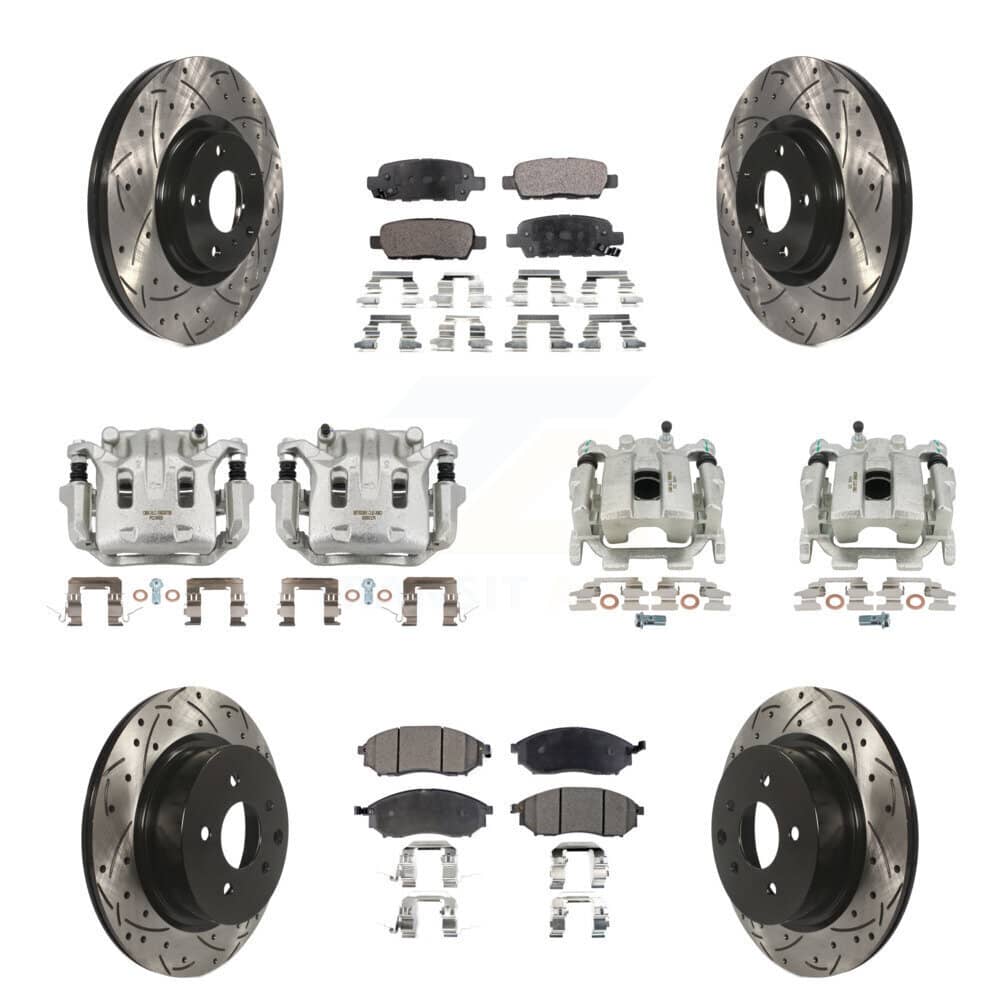 Transit Auto - KCD-100404P - Front and Rear Disc Brake Kits