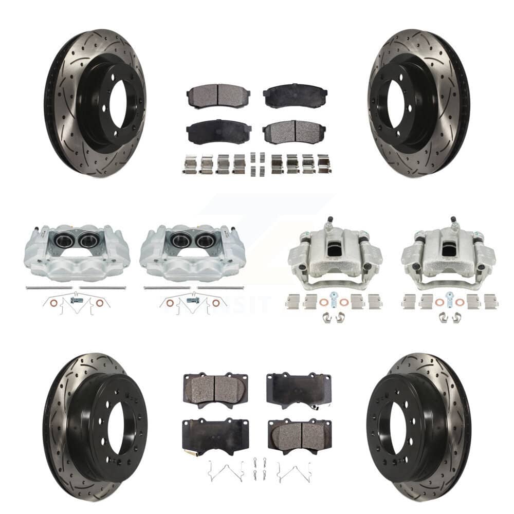 Transit Auto - KCD-100408P - Front and Rear Disc Brake Kits