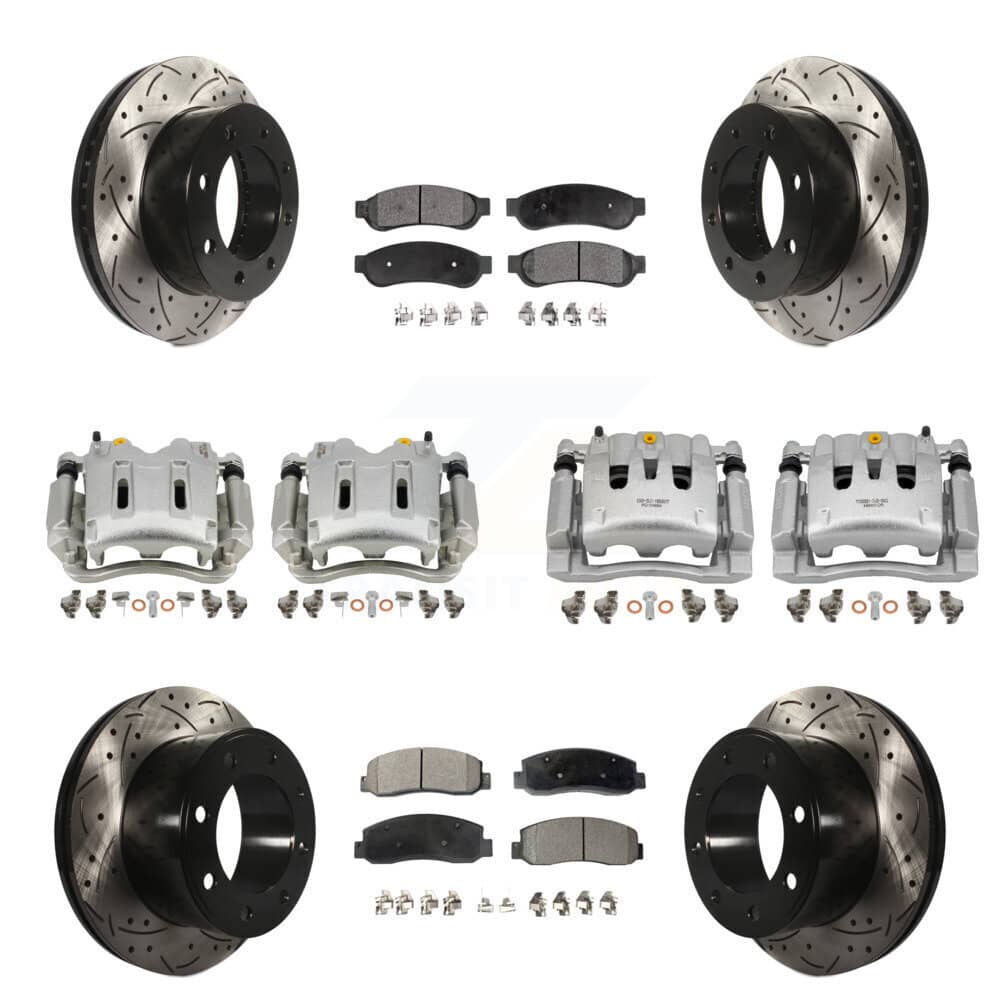 Transit Auto - KCD-100409T - Front and Rear Disc Brake Kits
