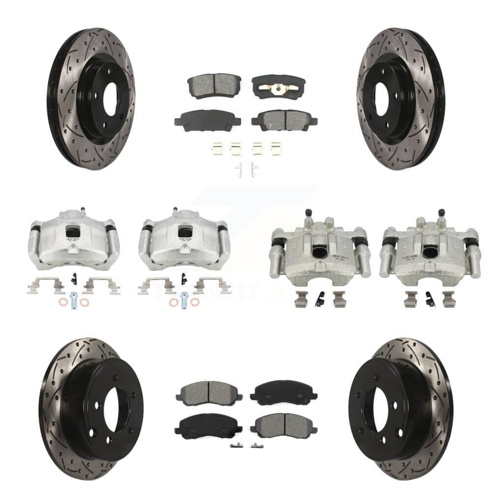 Transit Auto - KCD-100414S - Front and Rear Disc Brake Kits