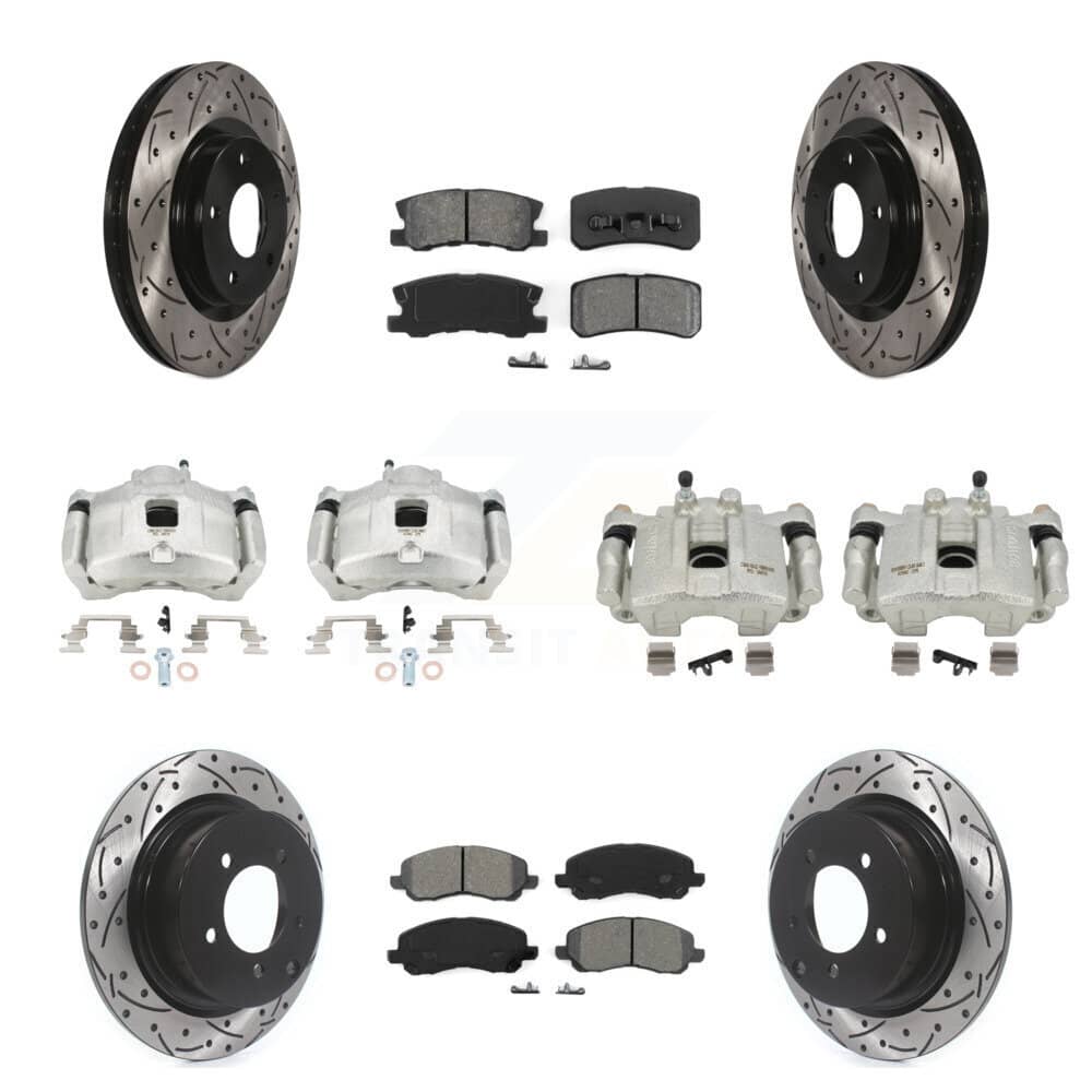 Transit Auto - KCD-100415S - Front and Rear Disc Brake Kits