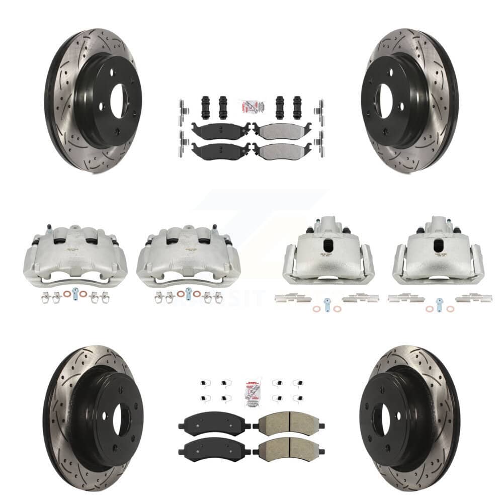 Transit Auto - KCD-100416N - Front and Rear Disc Brake Kits