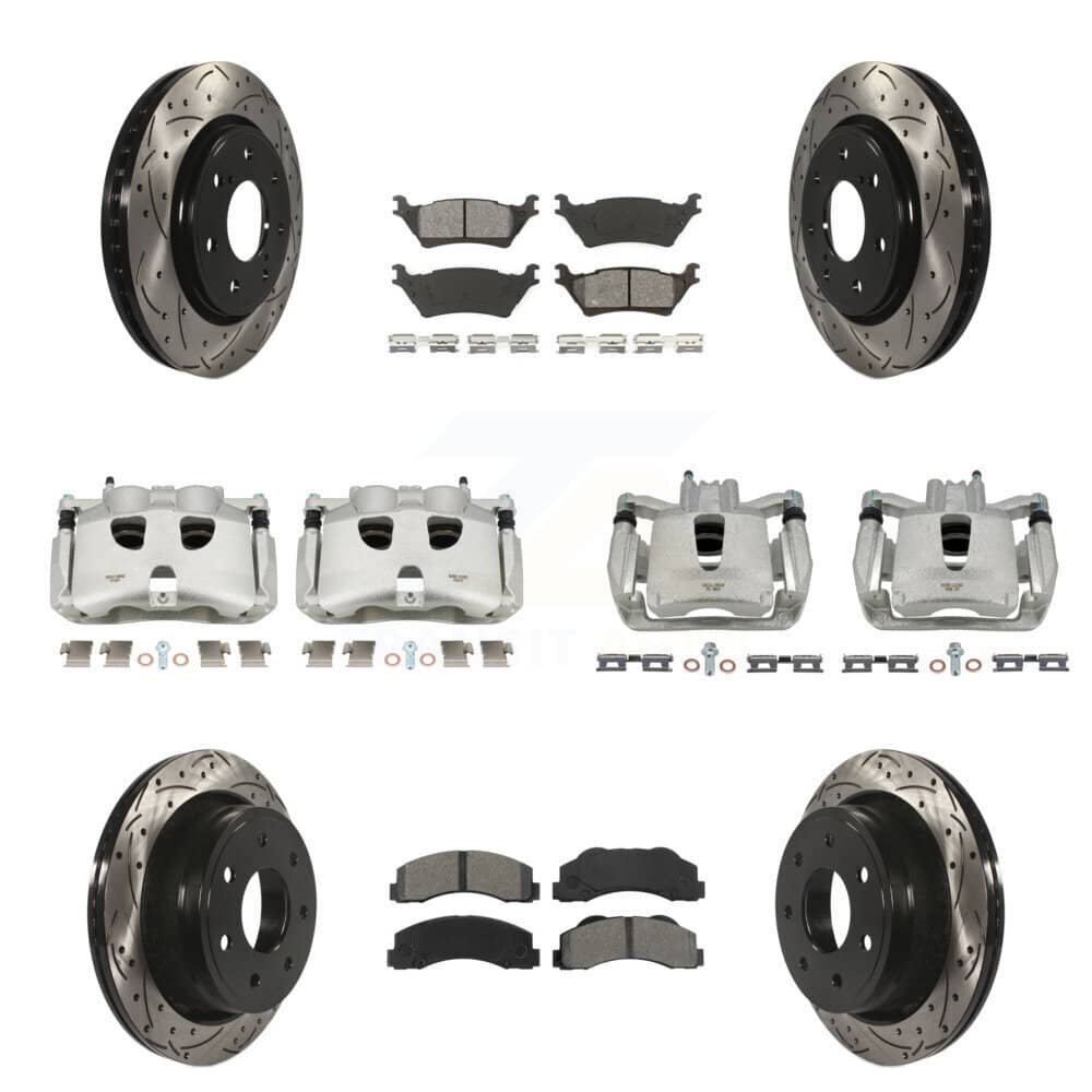 Transit Auto - KCD-100418S - Front and Rear Disc Brake Kits