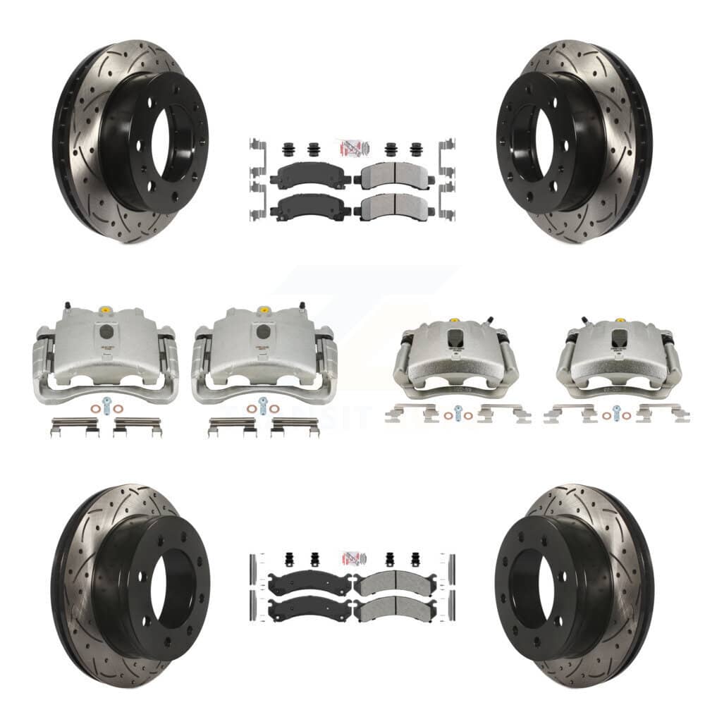 Transit Auto - KCD-100421N - Front and Rear Disc Brake Kits