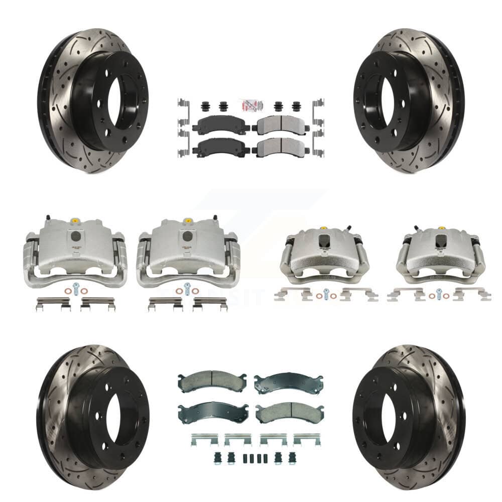 Transit Auto - KCD-100435N - Front and Rear Disc Brake Kits